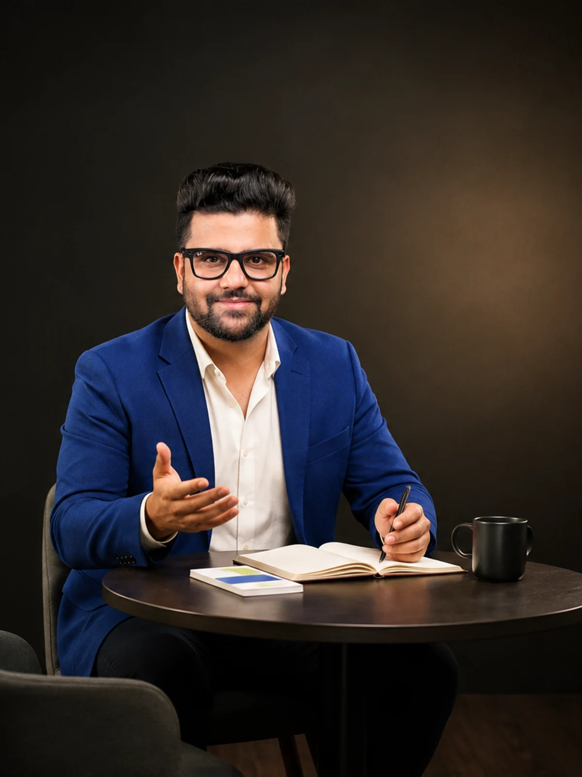 Sahil Khanna in the artwork for Learn How to Communicate